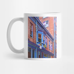 Easton PA - Street With Bay Window Mug